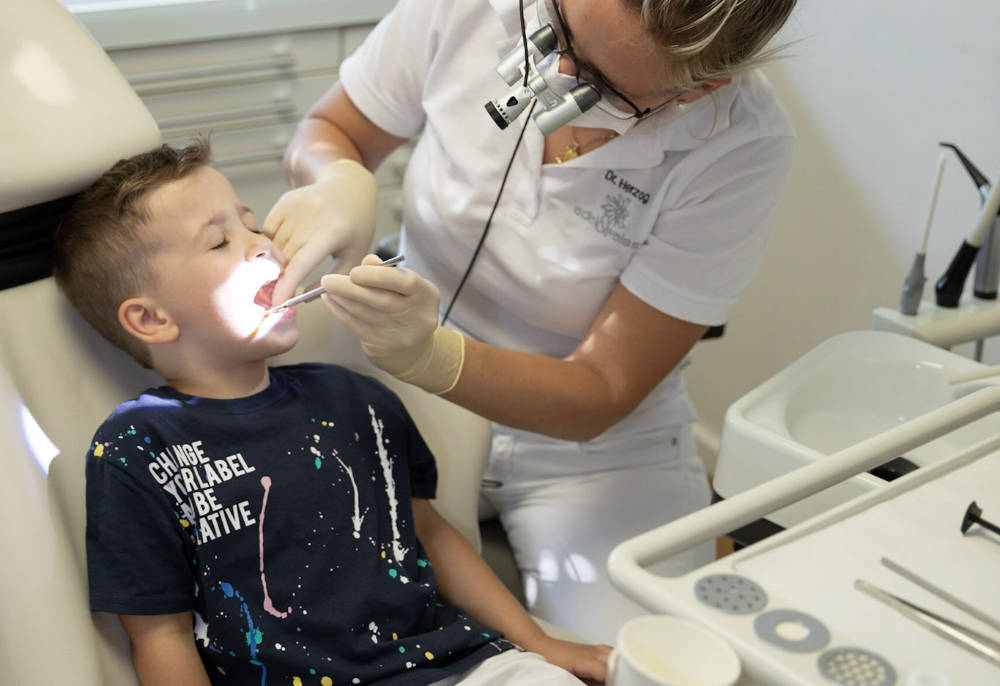 Milchzähne - bleibende Zähne